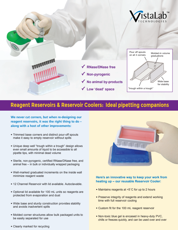 

VistaLab Reagent Reservoirs

